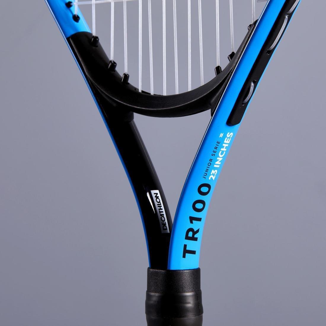 Kids' 23 Tennis Racket TR100, No Color, large image number 4