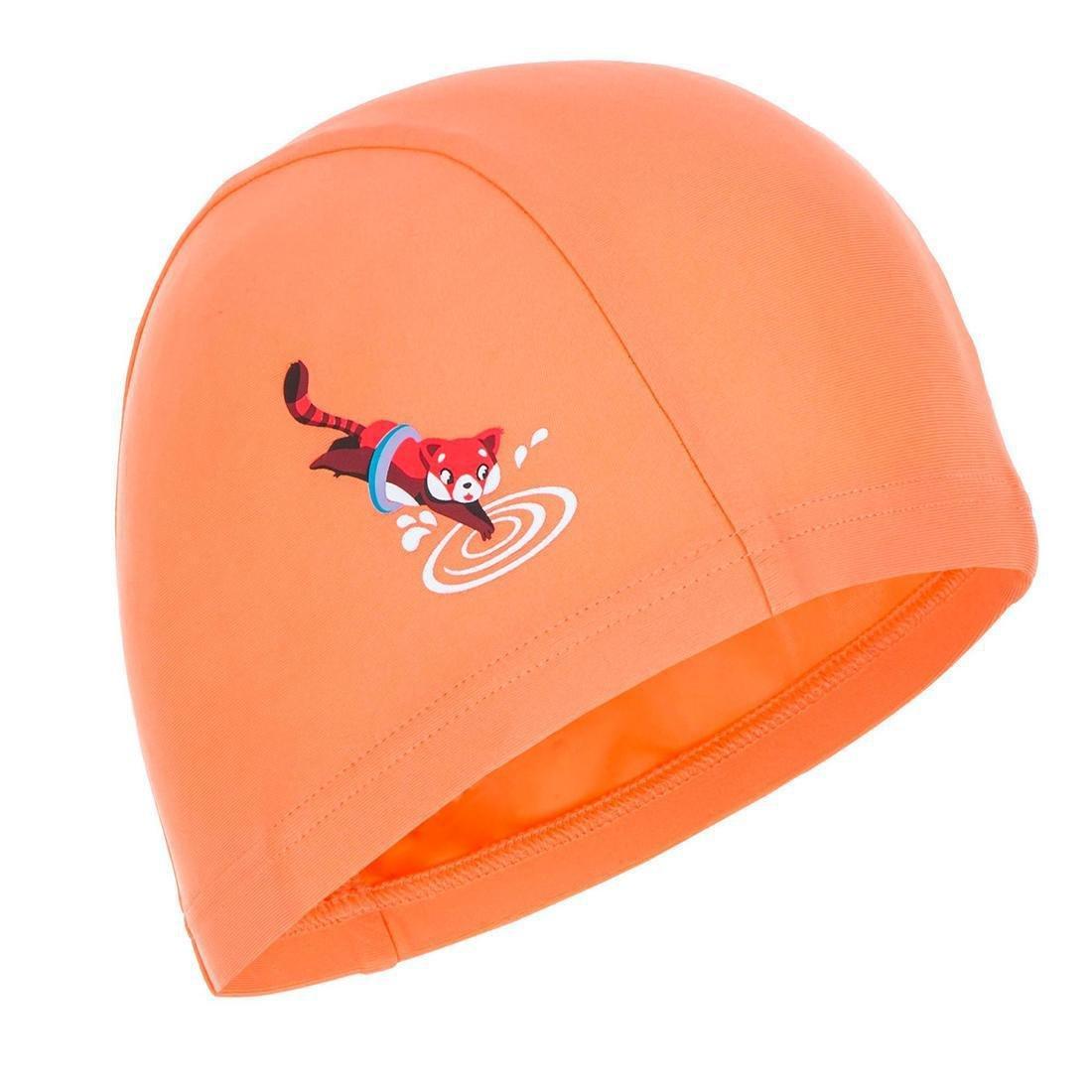 Mesh Print Swimming Cap, Dark Blue, , large image number 2
