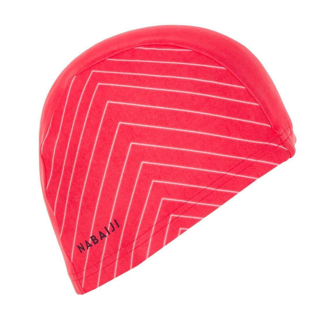 Mesh Print Swimming Cap, Dark Blue, , large image number 14