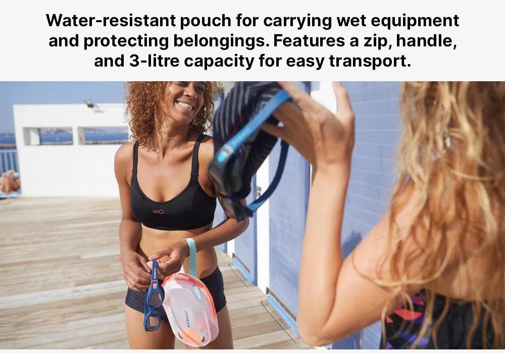 Tal100 watertight pouch, Fluo Peach, No Color, large image number 18