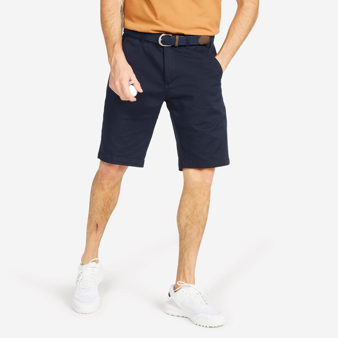 INESIS - Mens Golf Shorts Mw500, Asphalt Blue