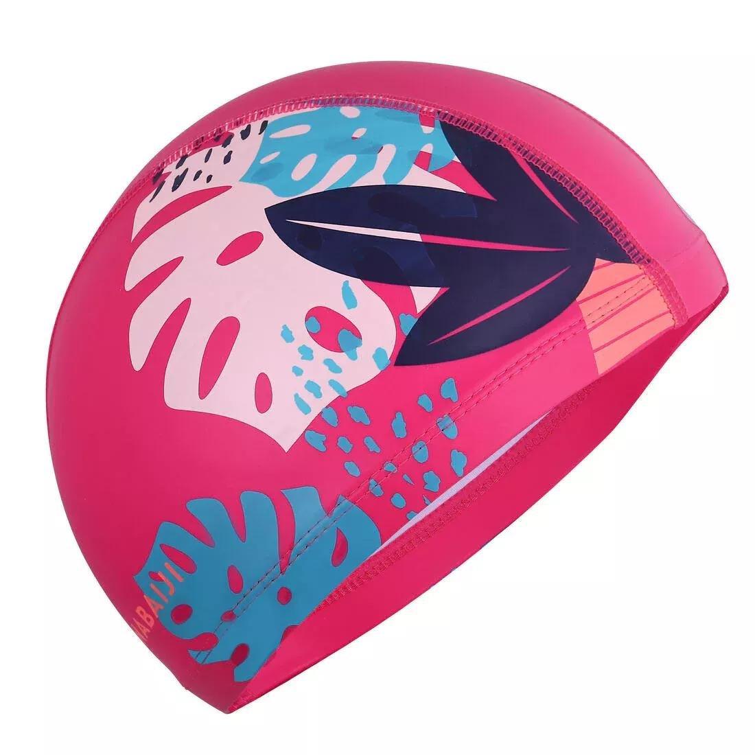 SILICONE MESH SWIM CAP SIZE S - PRINT WOZBOY, hurricane blue, No Color, large image number 14