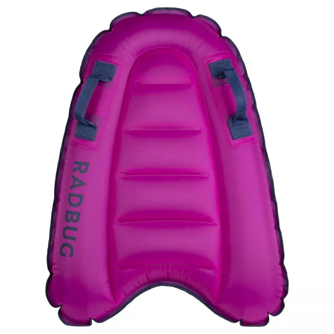 Kids Bodyboard Inflatable Skimboard Radbug Discovery, Blue, No Color, large image number 0