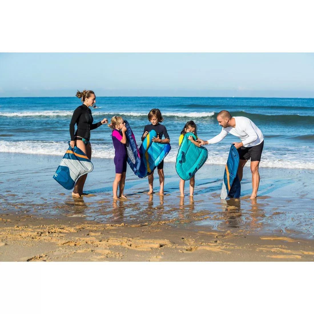 Kids Bodyboard Inflatable Skimboard Radbug Discovery, Blue, No Color, large image number 6