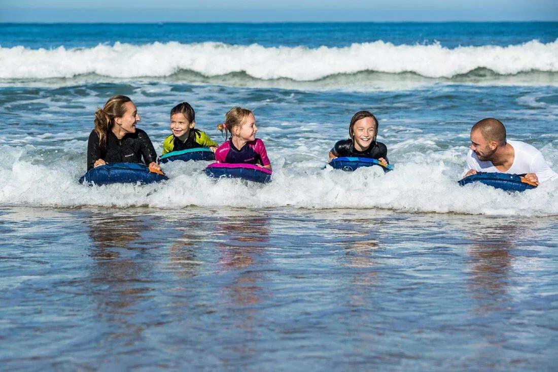 Kids Bodyboard Inflatable Skimboard Radbug Discovery, Blue, No Color, large image number 10