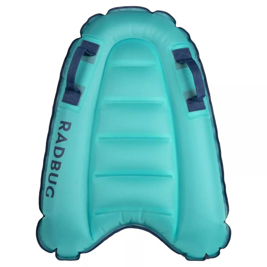 Kid'S Discovery Inflatable Bodyboard , Caribbean Blue, No Color, large image number 0
