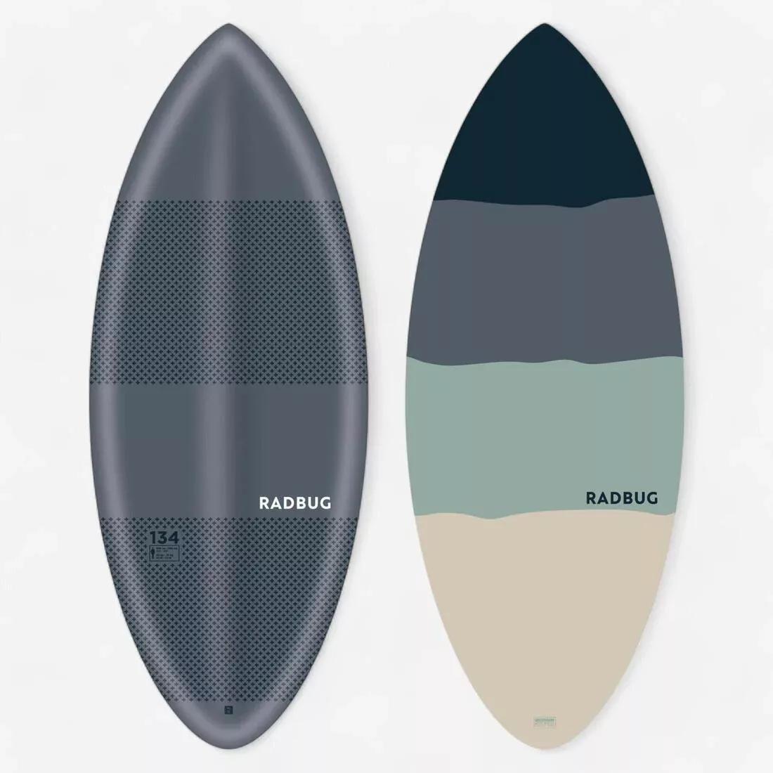 Adult Foam Skimboard - 500, Navy, No Color, medium