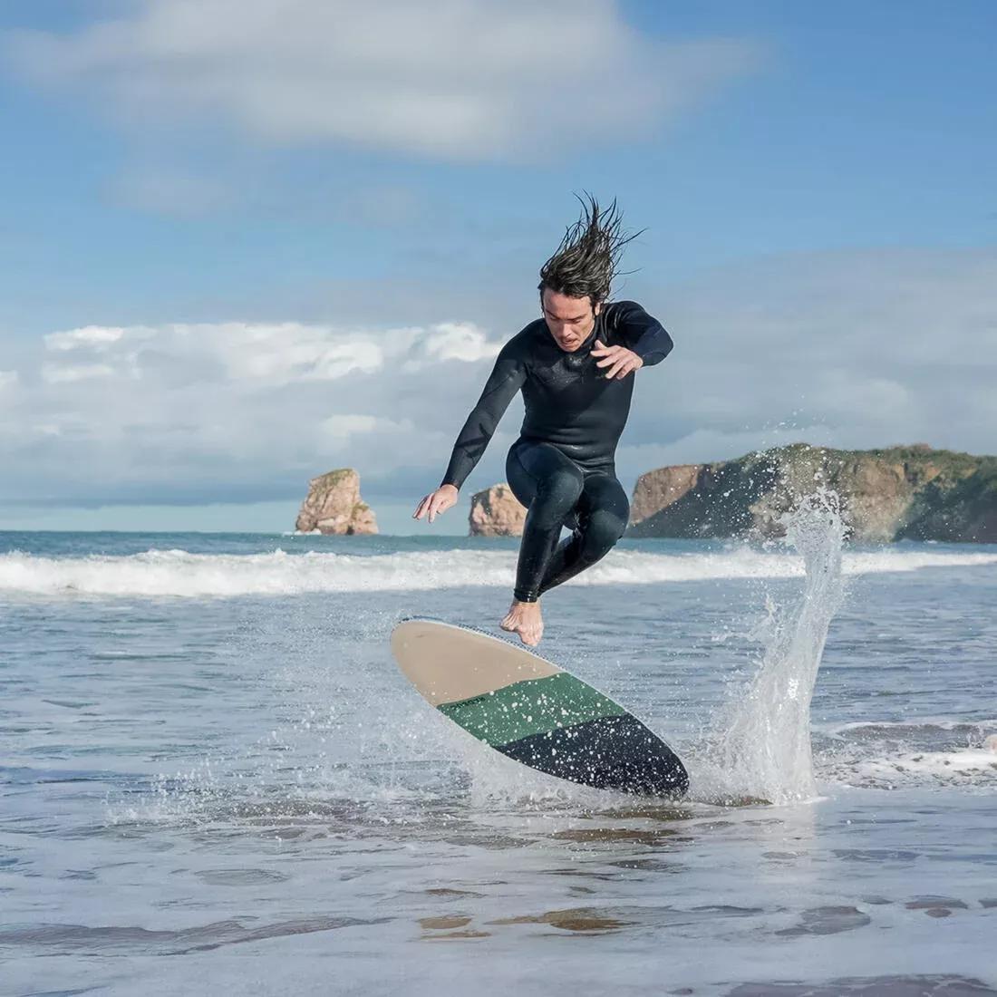 Adult foam skimboard - 500 blue grey, No Color, large image number 5