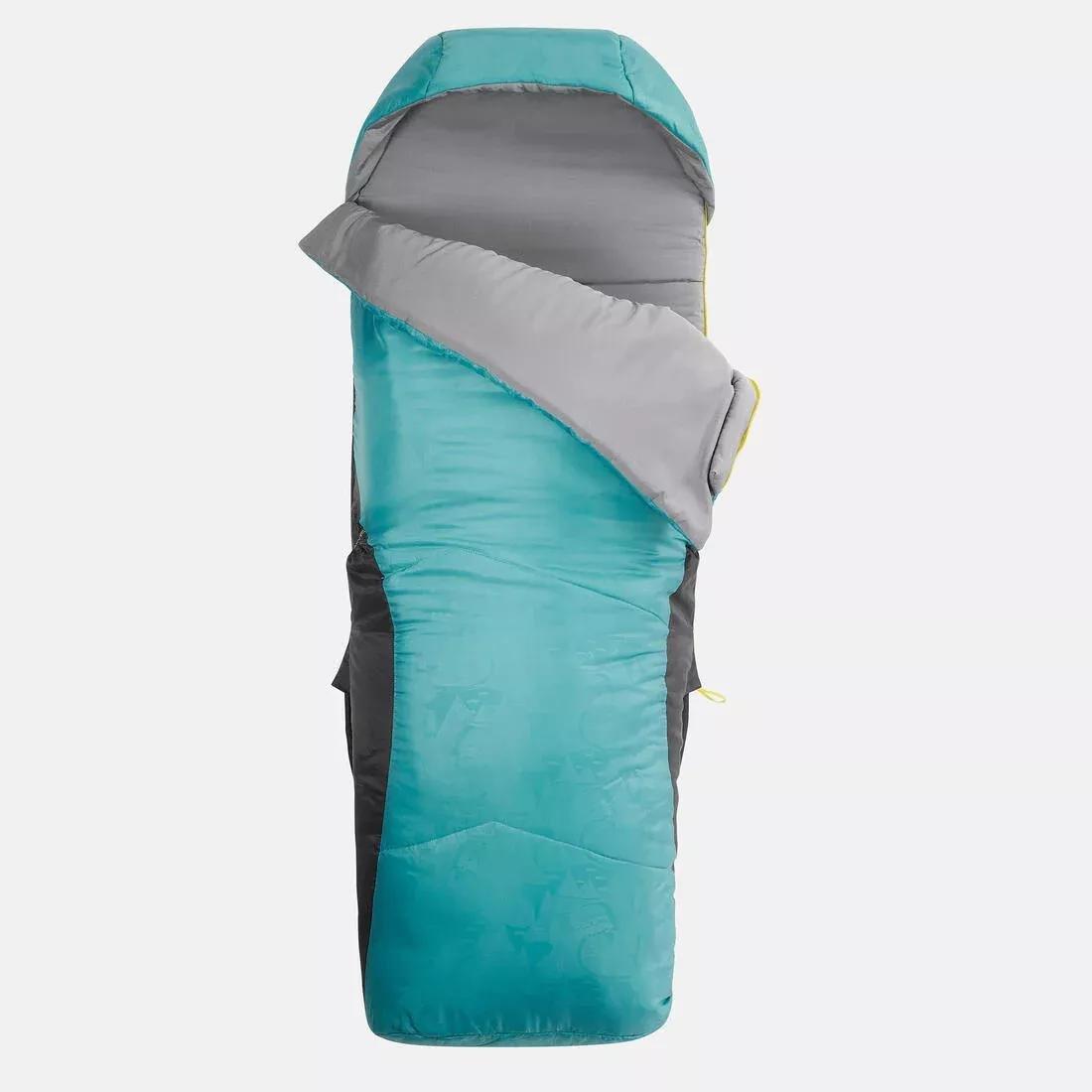 PURPLE Kids' 2-In-1 Sleeping Bag - Sleepin Bed Junior 10?�C L -  Blue, No Color, large image number 2