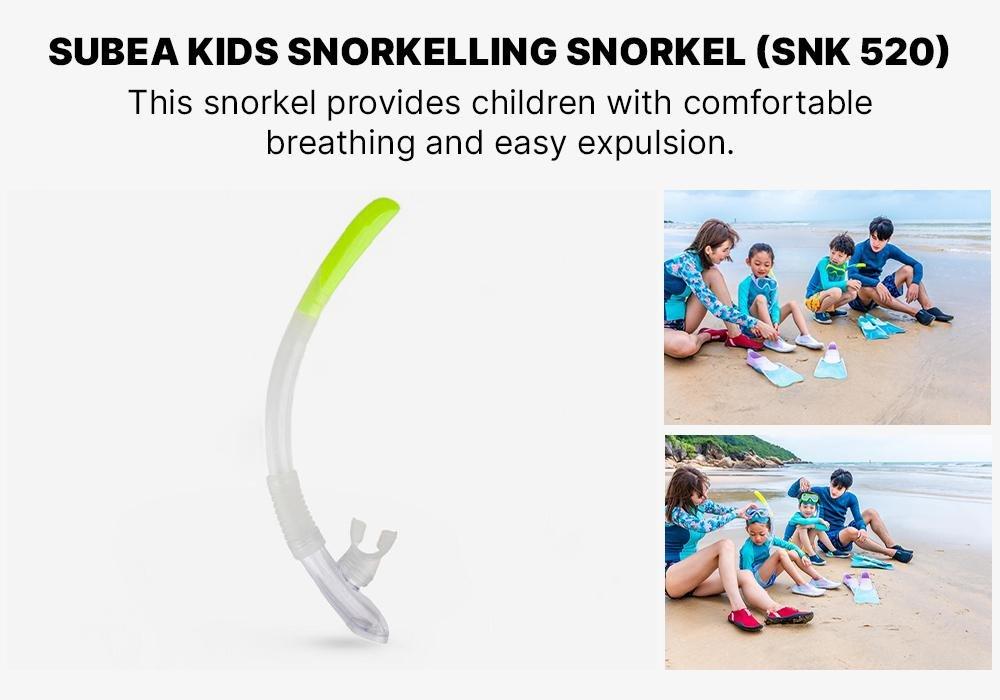 Snorkelling Snorkel SNK 520 JR Kids, Yellow, No Color, large image number 18