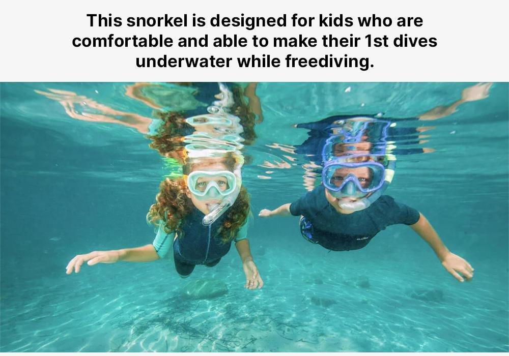 Snorkelling Snorkel SNK 520 JR Kids, Yellow, No Color, large image number 19