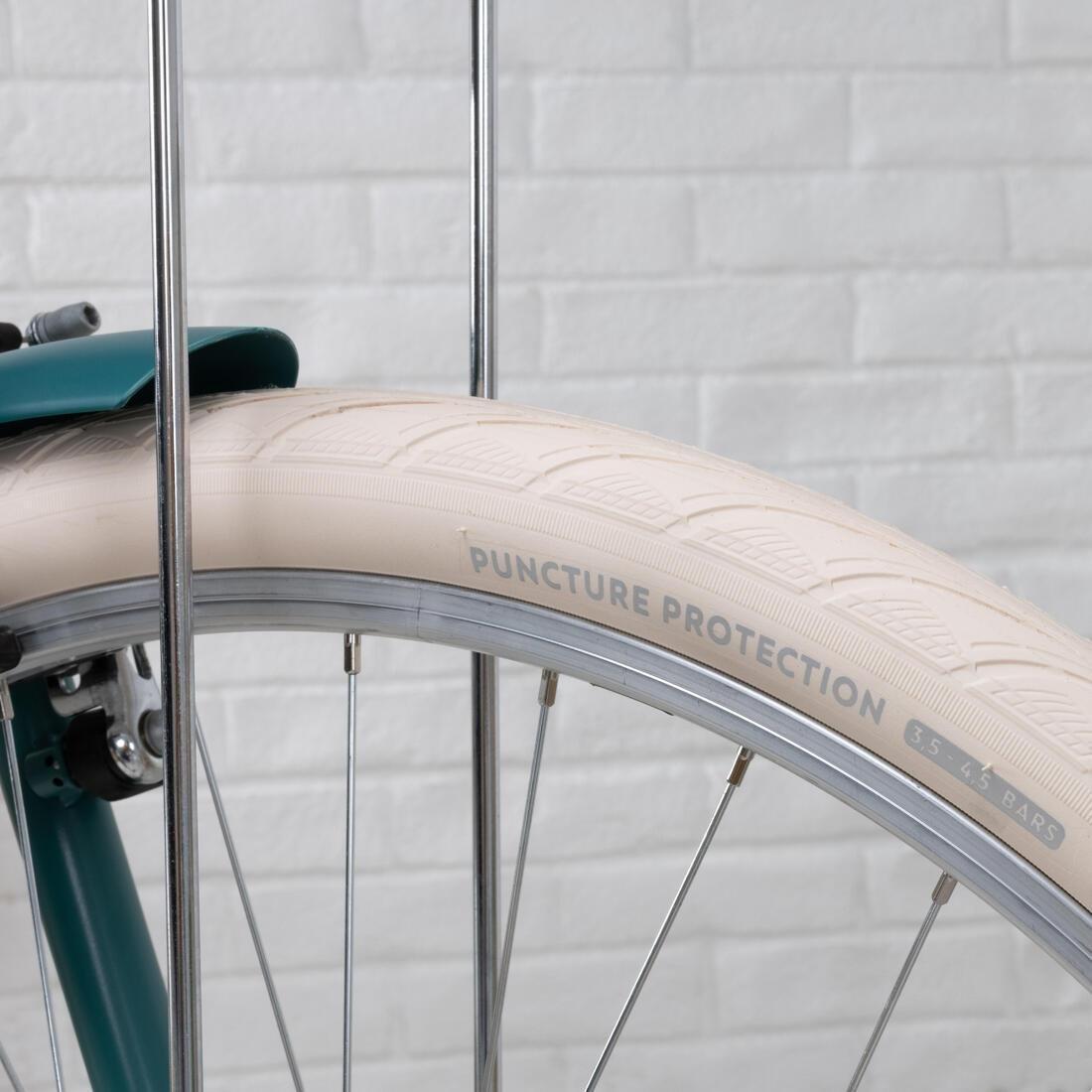 Elops 520 Low Frame City Bike, Green, , large image number 7