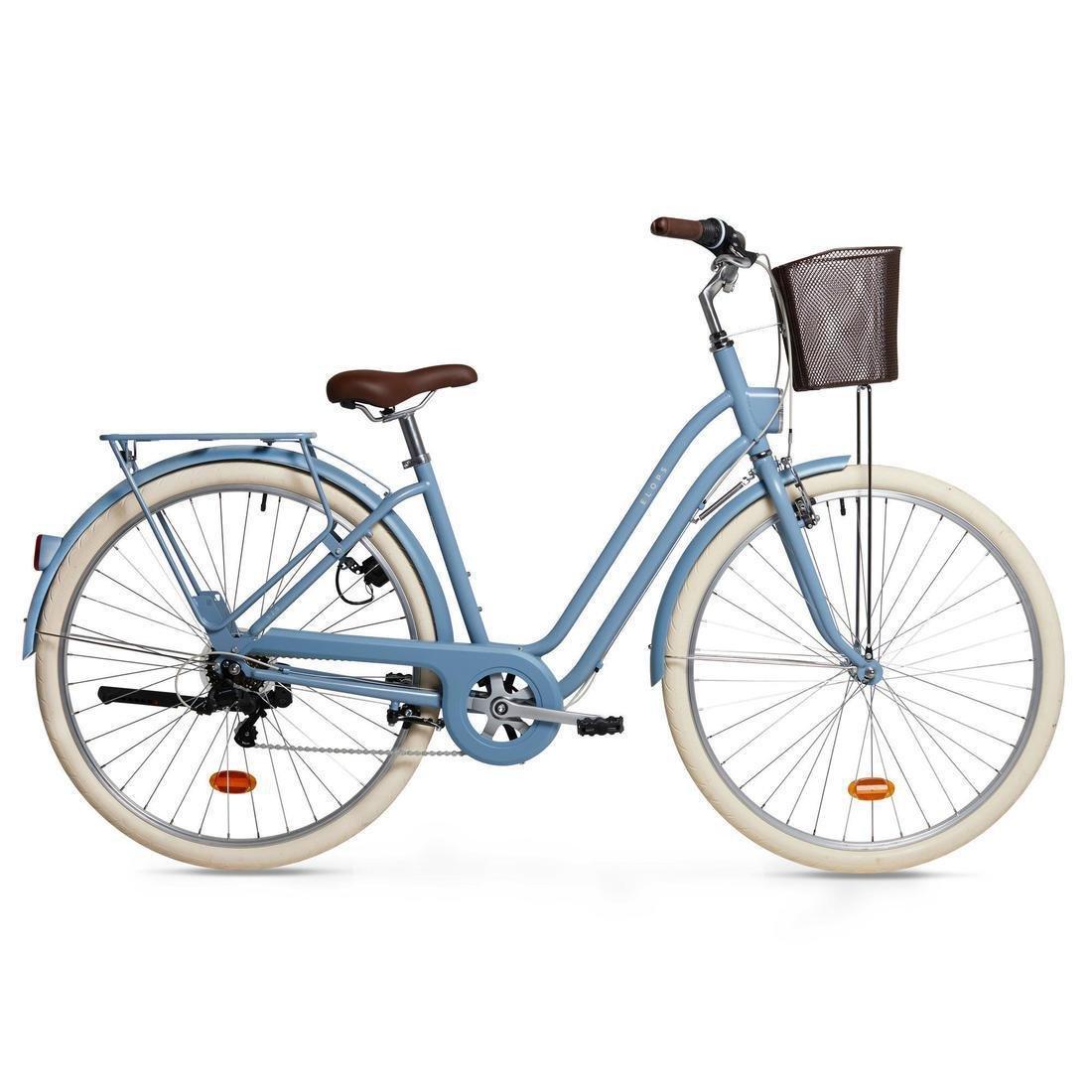 Elops 520 Low Frame City Bike, Green, , large image number 13