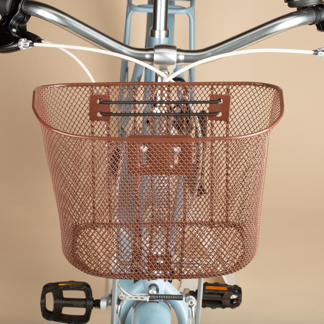Elops 520 Low Frame City Bike, Faded Denim, , large image number 10