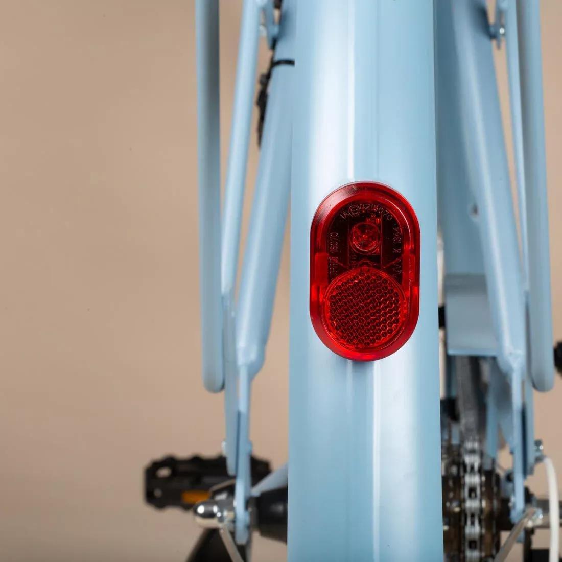 Elops 520 Low Frame City Bike, Faded Denim, , large image number 14