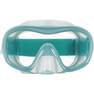 SUBEA - Adult Diving Snorkelling Kit - Mask and Snorkel - 100, Fluo pale peach