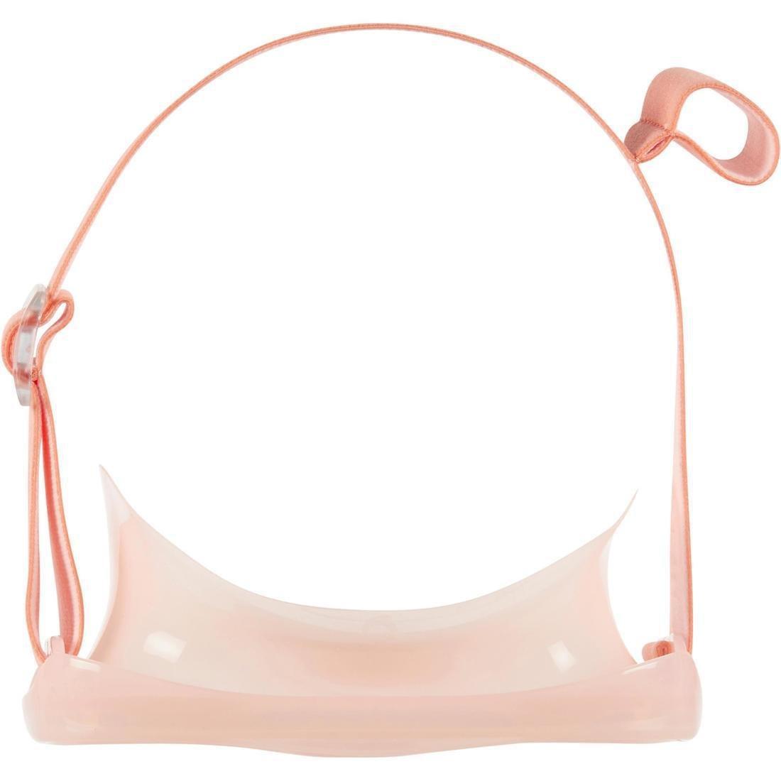 FLUO FLAME ORANGE Adult Snorkelling Diving Kit Mask and Snorkel 100, No Color, large image number 8