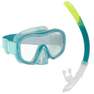 SUBEA - Adult's Diving snorkelling Mask and Snorkel kit SNK 520, Blue