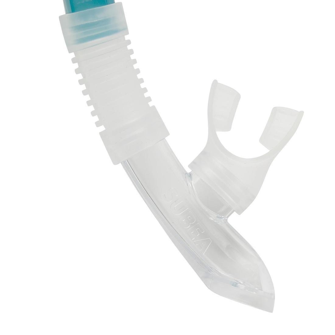Kids' Diving snorkelling kit Mask and Snorkel SNK 520, Blue, No Color, large image number 7