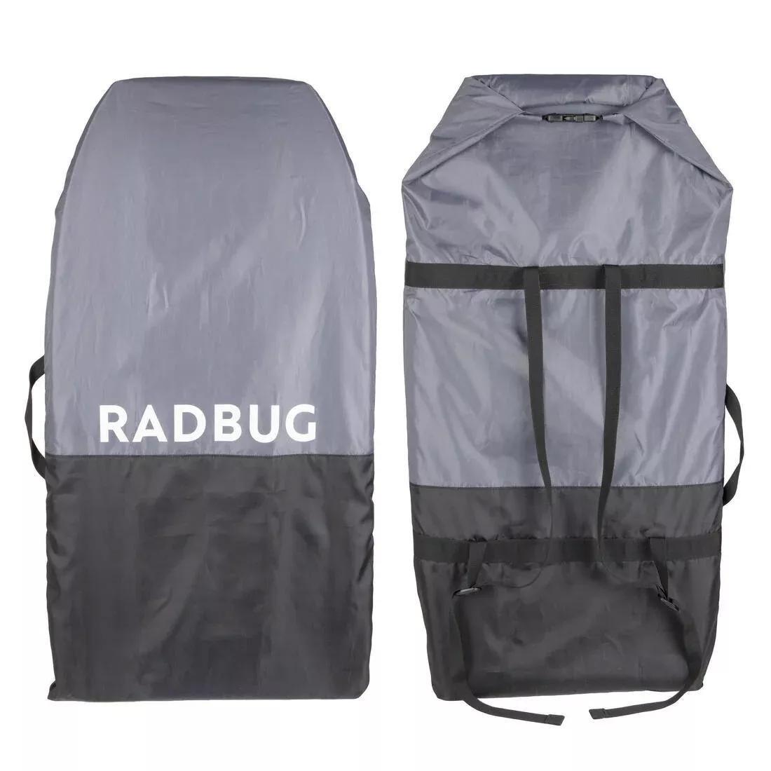Adjustable Bodyboard Compact Carrying Case - 100, Grey, , medium