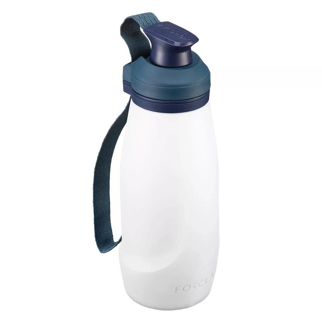 Soft And Compressible Filter Bottle - 1 Litre MT500, Grey, No Color, large image number 0