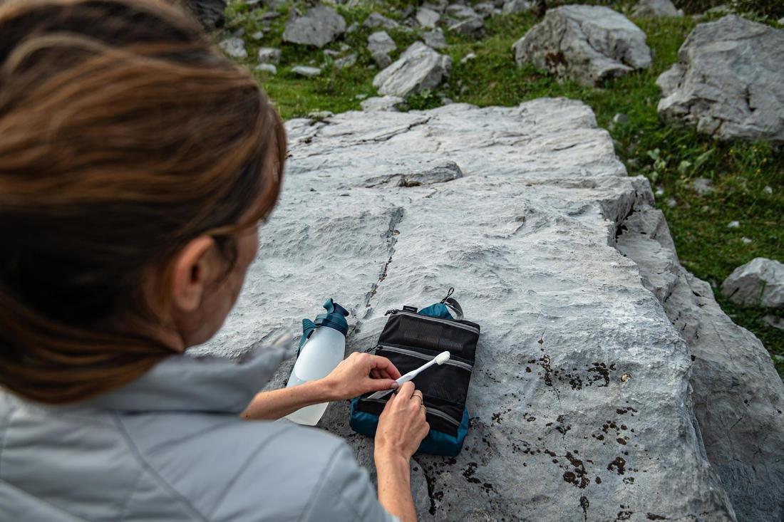 Soft And Compressible Filter Bottle - 1 Litre MT500, Grey, No Color, large image number 9