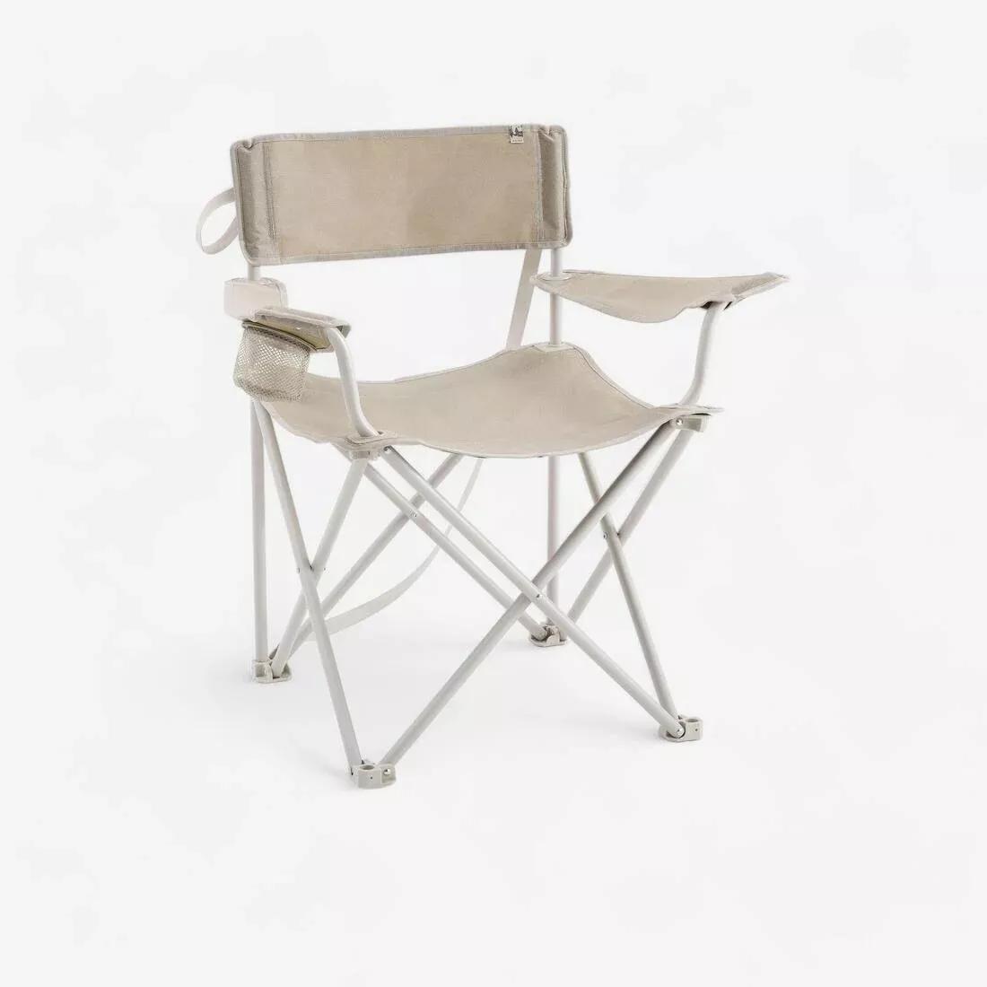 Folding Camping Chair, Grey, No Color, large image number 14
