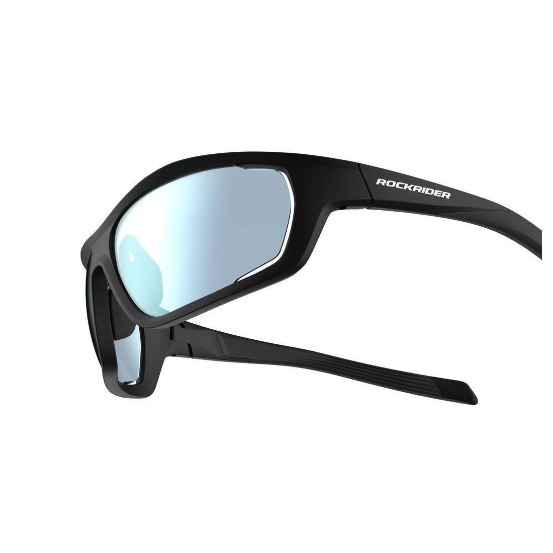 ROCKRIDER - Adult Cross-Country Mountain Bike Photochromic Sunglasses Cat, Black