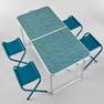 QUECHUA - Camping Table for 4 People with 4 Seats
