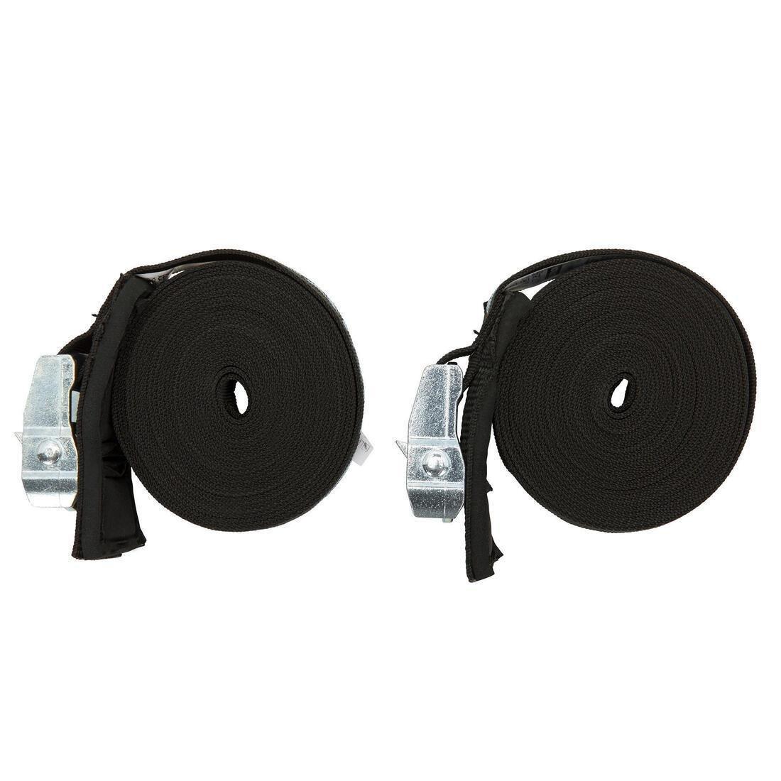 OLAIAN - Wide Self-Locking Straps (X2) 4.5M, Black