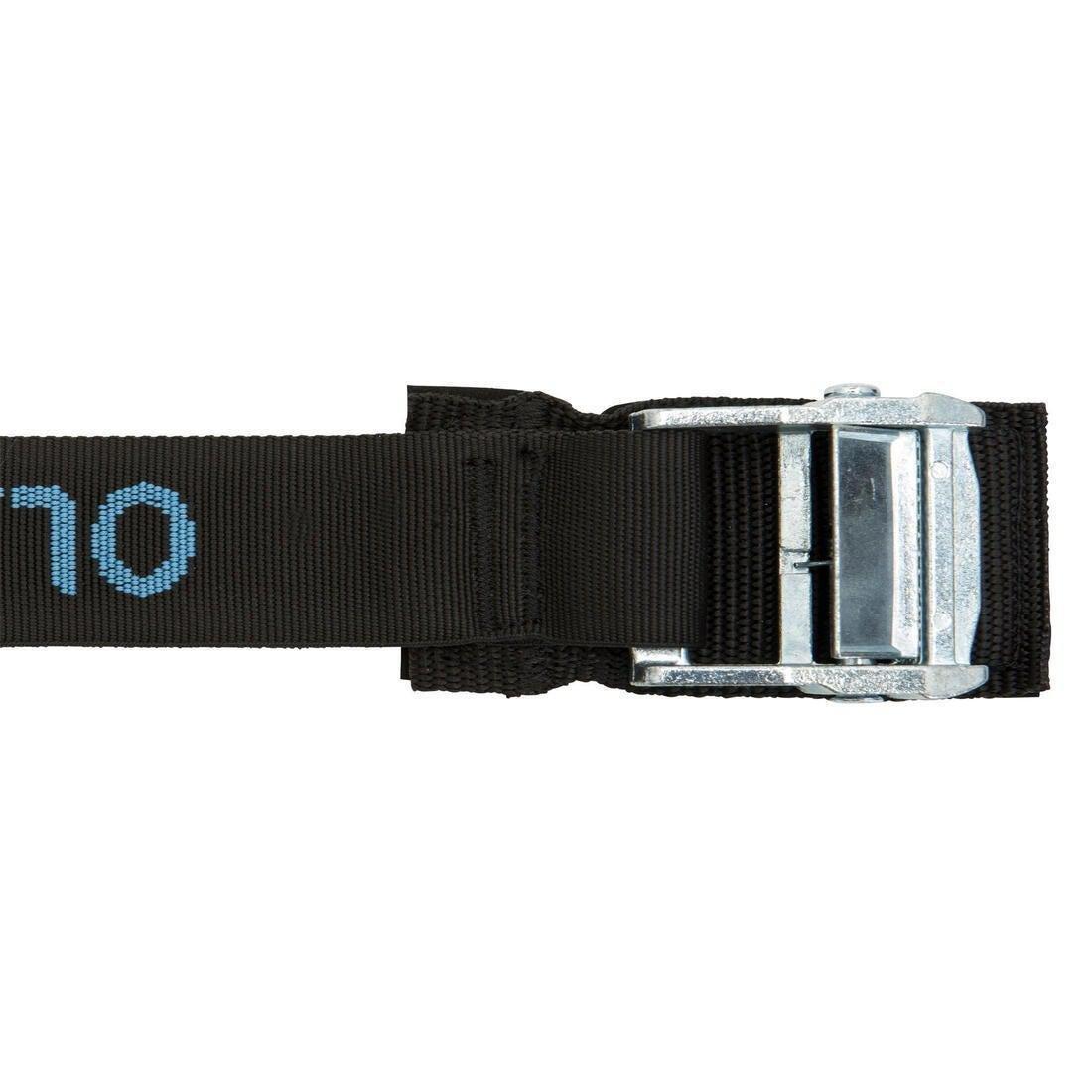 OLAIAN - Wide Self-Locking Straps (X2) 4.5M, Black