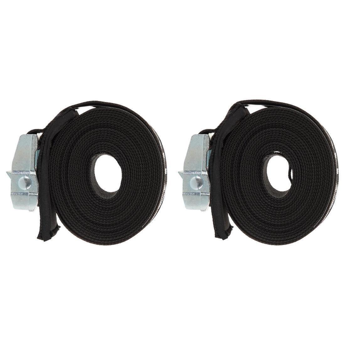 OLAIAN - Wide Self-Locking Straps (X2) 4.5M, Black