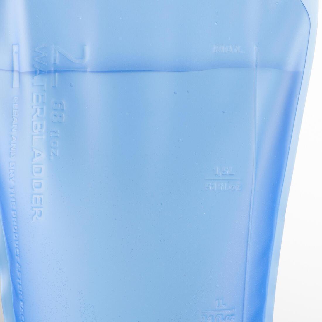 ROCKRIDER - 2L Hydration Bladder - Blue/Clear