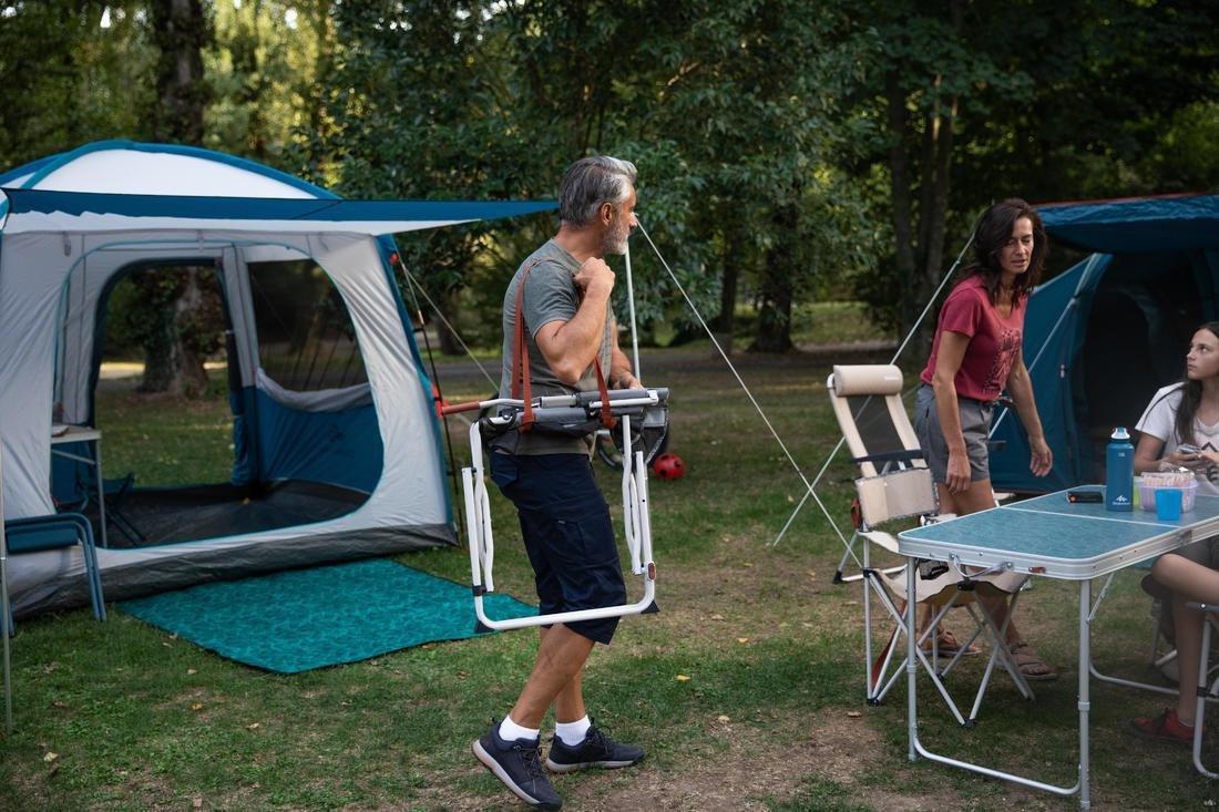 Comfortable Folding Dining Camping Chair - Comfort, No Color, large image number 13