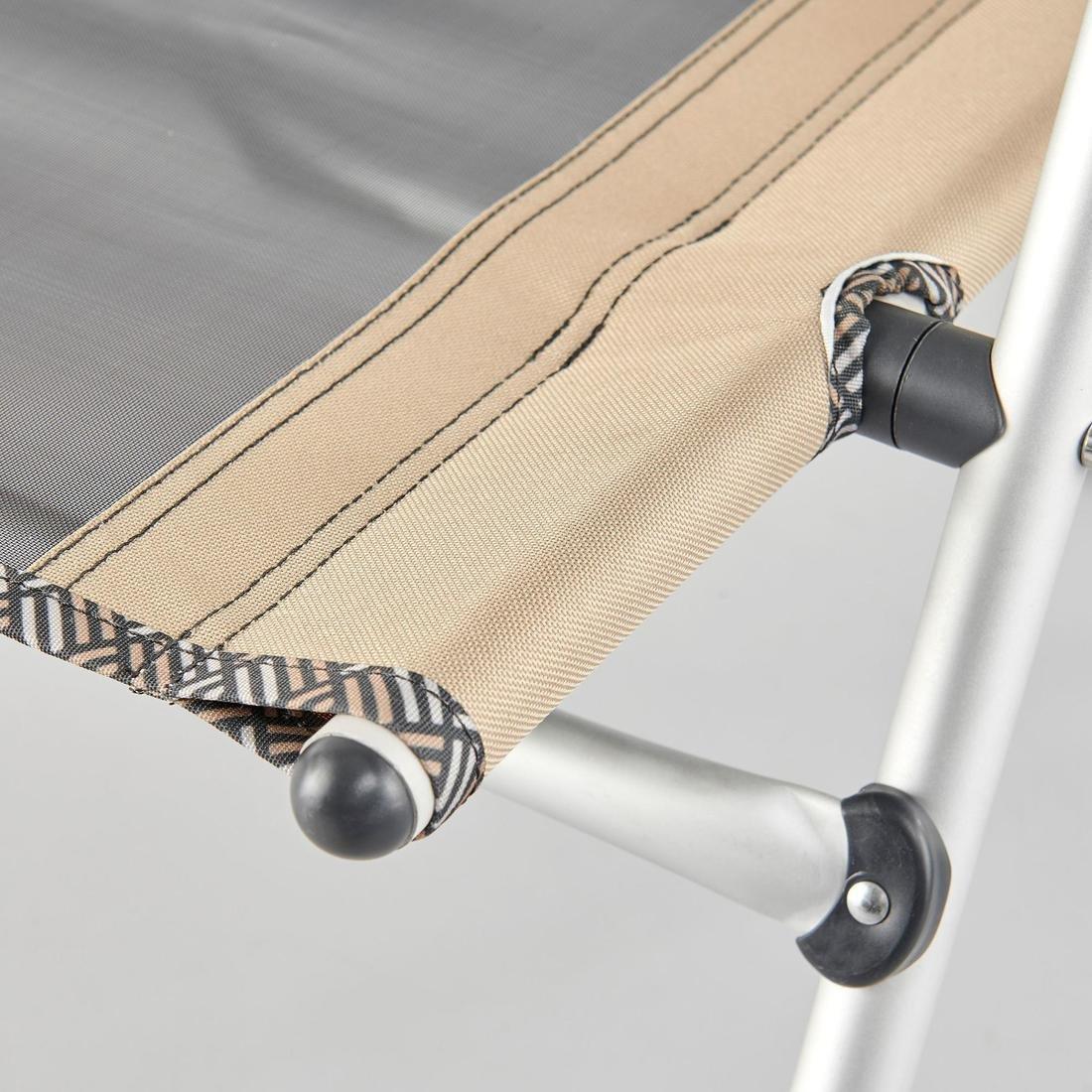 Extremely Comfortable Folding Camping Chair - Reclinable Comfort, Beige, No Color, large image number 9