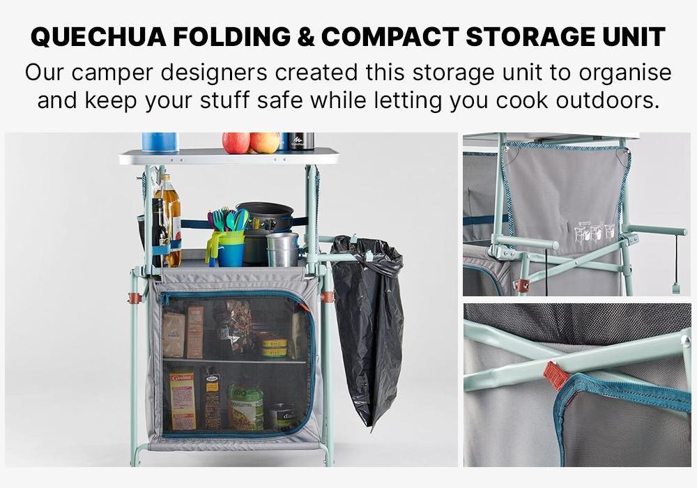 Folding Camping Storage Unit, No Color, large image number 15