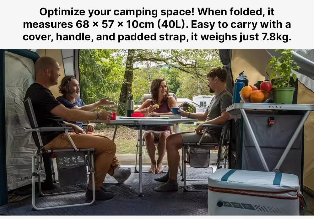 Folding Camping Storage Unit, No Color, large image number 16