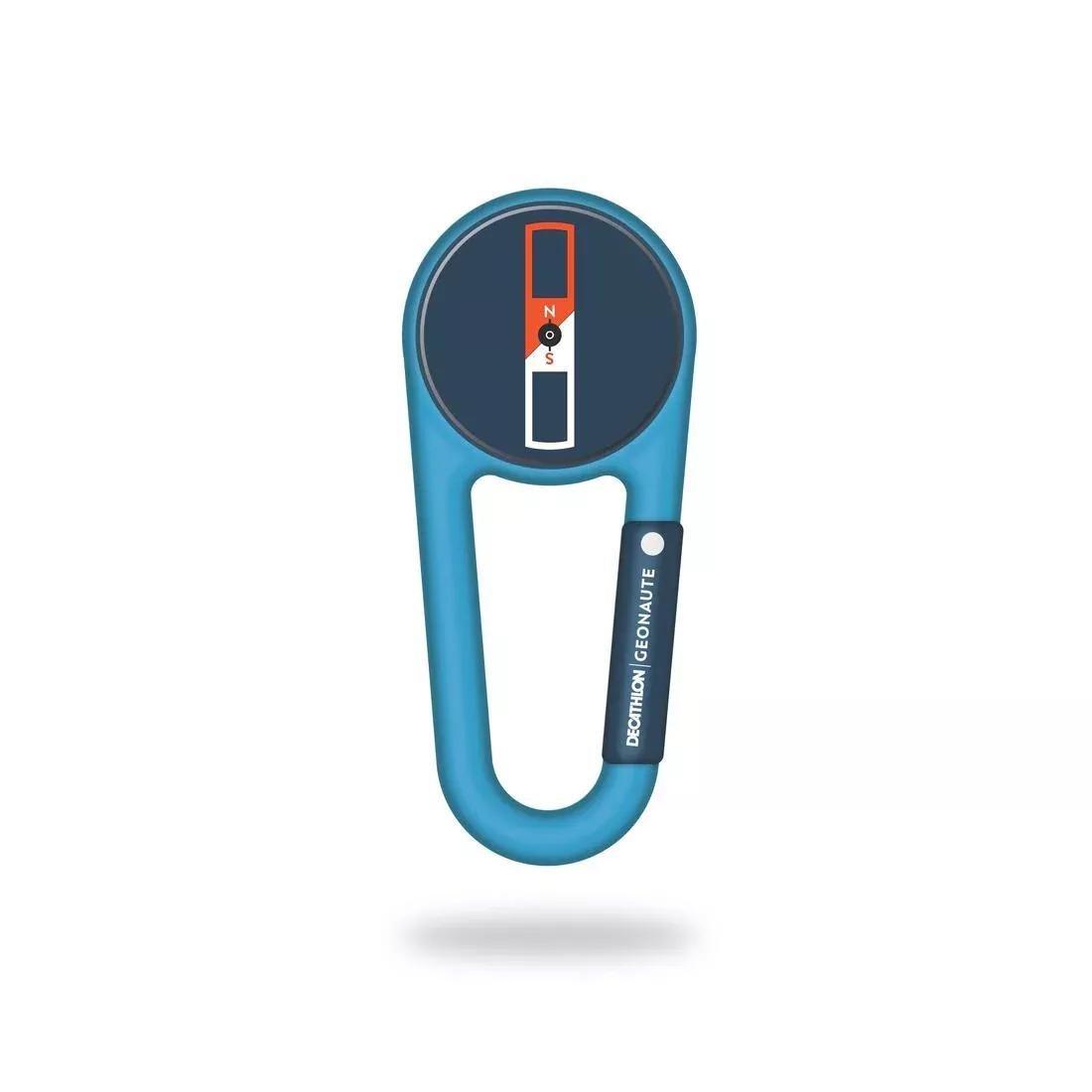 Compact 50 Snap-Hook Orienteering Compass, Blue Azure, No Color, large image number 2