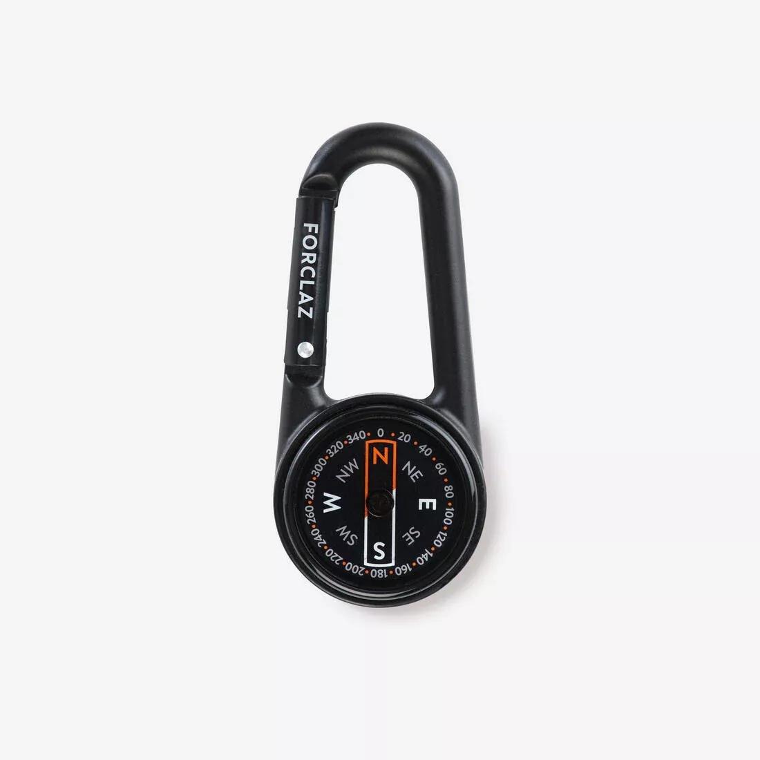 Snap Hook Orienteering Compass - Compact 50, Black, No Color, large image number 0