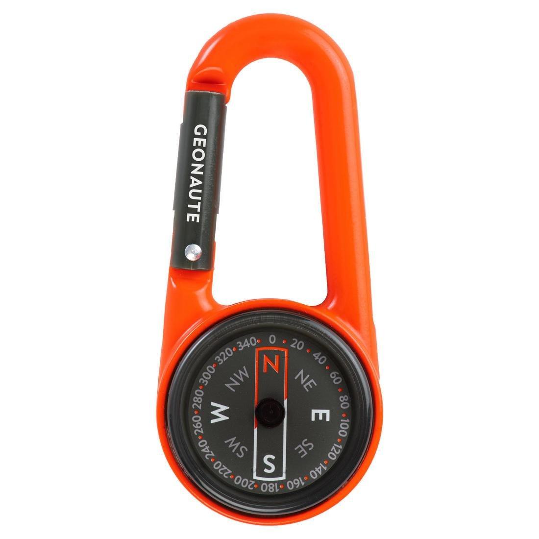 Snap Hook Orienteering Compass - Compact 50, Black, No Color, large image number 5