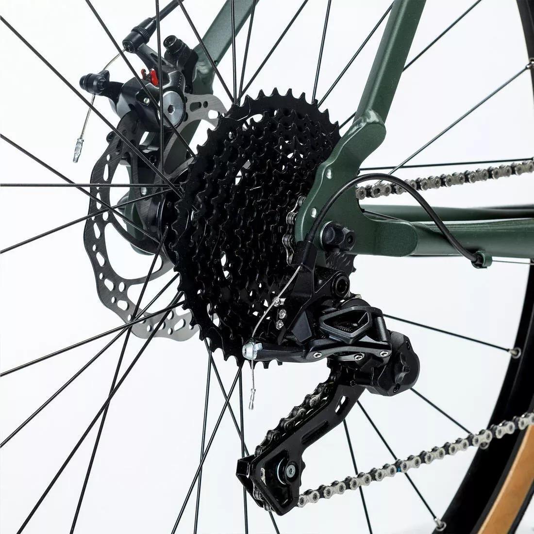 Gravel Bike Triband Disc Brake - Rc 120, Green, No Color, large image number 5