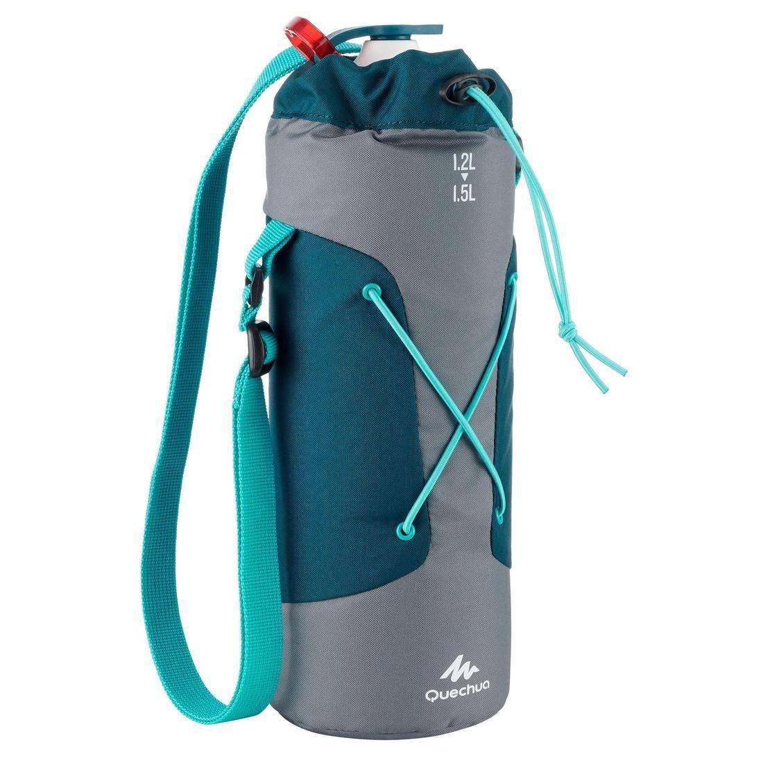 QUECHUA - Isothermal Cover for Hiking Flasks, Blue