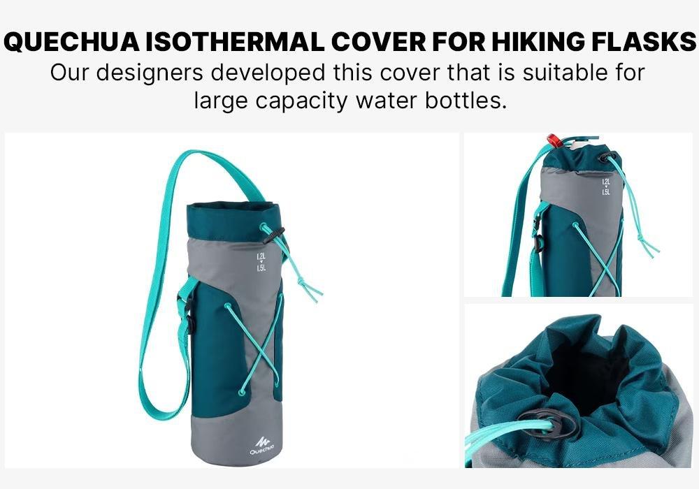 Isothermal Cover for Hiking Flasks, Blue, No Color, large image number 8