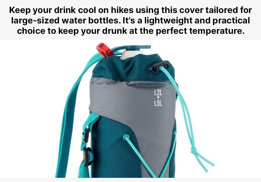 Isothermal Cover for Hiking Flasks, Blue, No Color, large image number 9