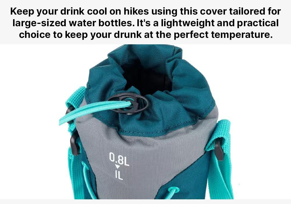Isothermal Cover for Hiking Flasks, Blue, No Color, large image number 18