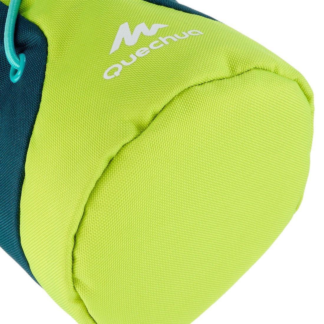 QUECHUA - Isothermal Cover For Hiking Flask , Lime Green