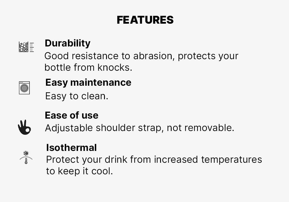 Isothermal Cover For Hiking Flask , Lime Green, No Color, large image number 15