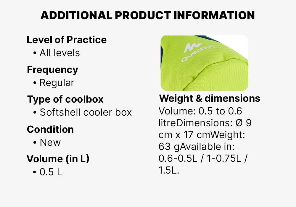 Isothermal Cover For Hiking Flask , Lime Green, No Color, large image number 16