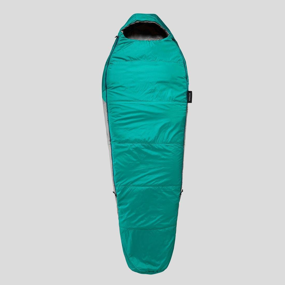 Trekking Sleeping Bag Mt500, Green, , large image number 2