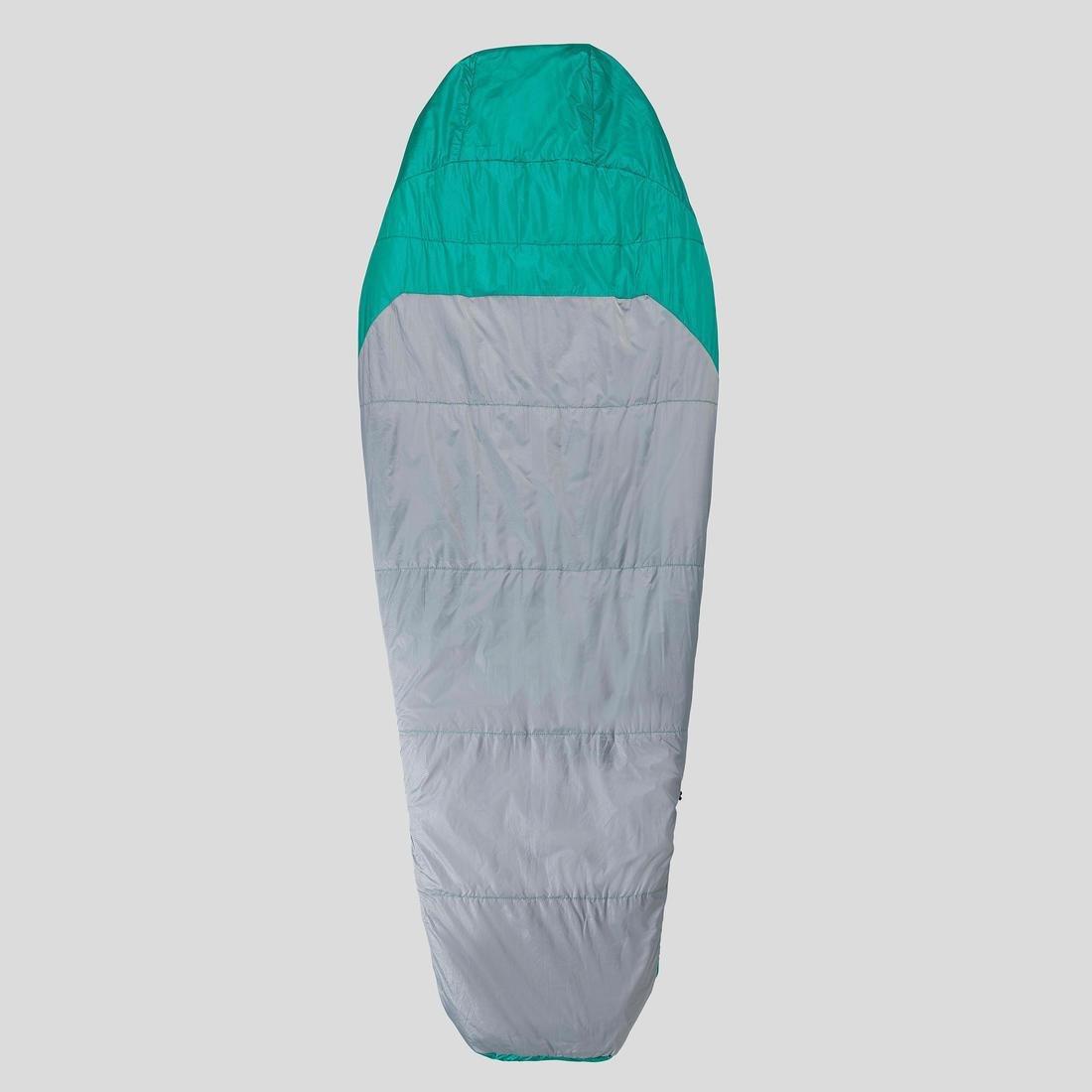 Trekking Sleeping Bag Mt500, Green, , large image number 3